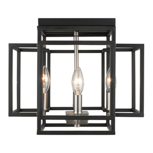 Titania 4 Light Flush Mount
