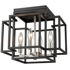 Titania 4 Light Flush Mount