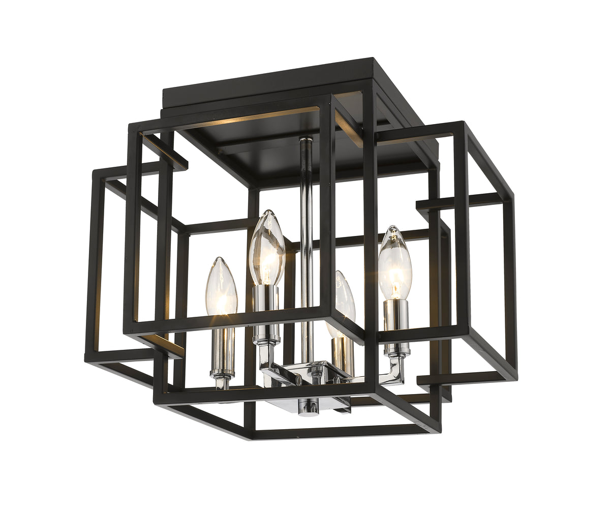 Titania 4 Light Flush Mount