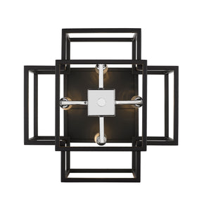 Titania 4 Light Flush Mount