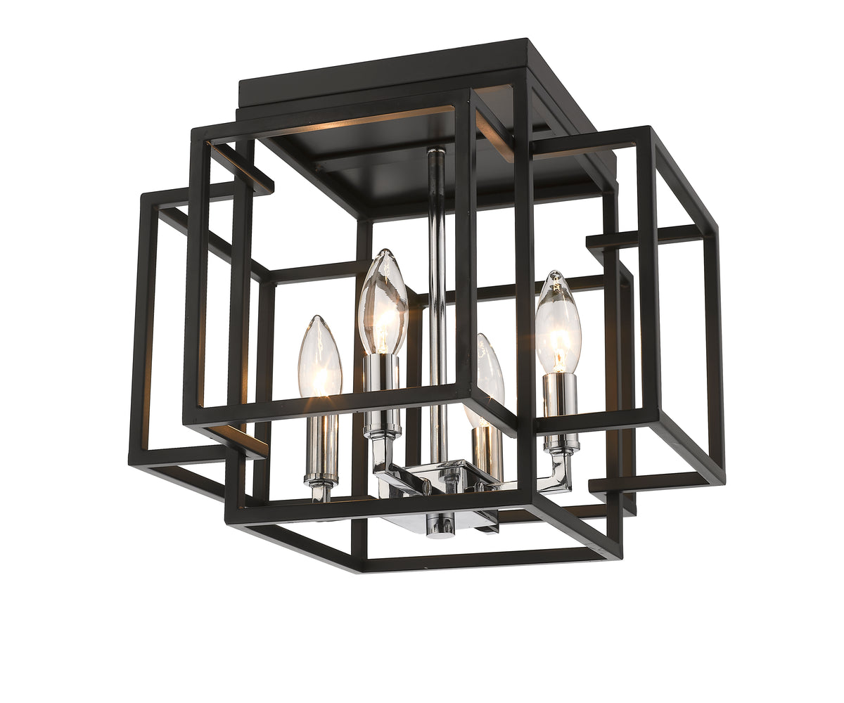 Titania 4 Light Flush Mount