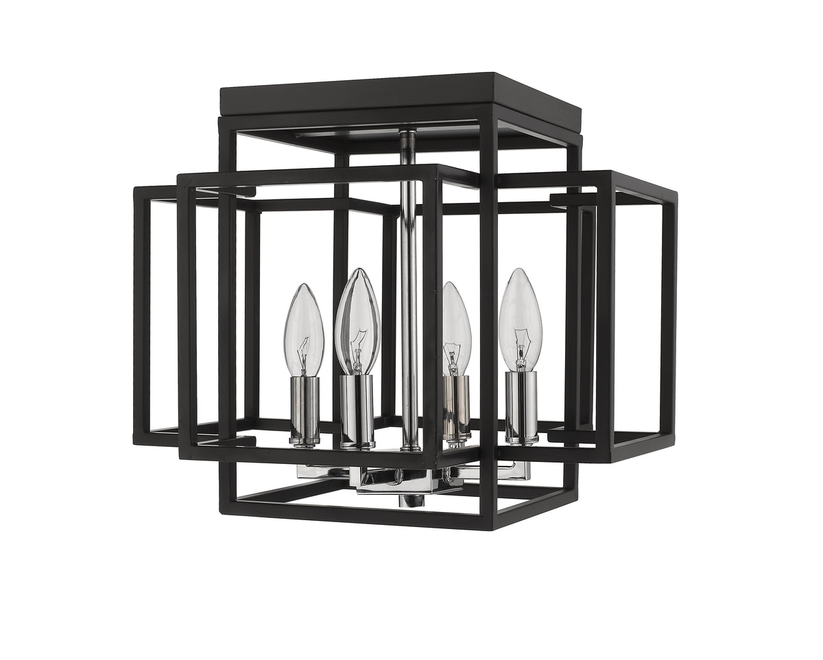 Titania 4 Light Flush Mount