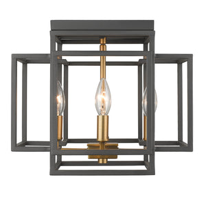 Titania 4 Light Flush Mount