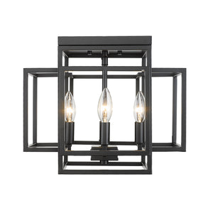 Titania 4 Light Flush Mount