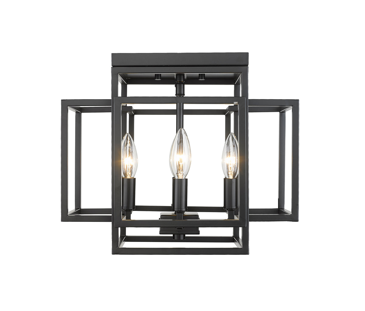 Titania 4 Light Flush Mount