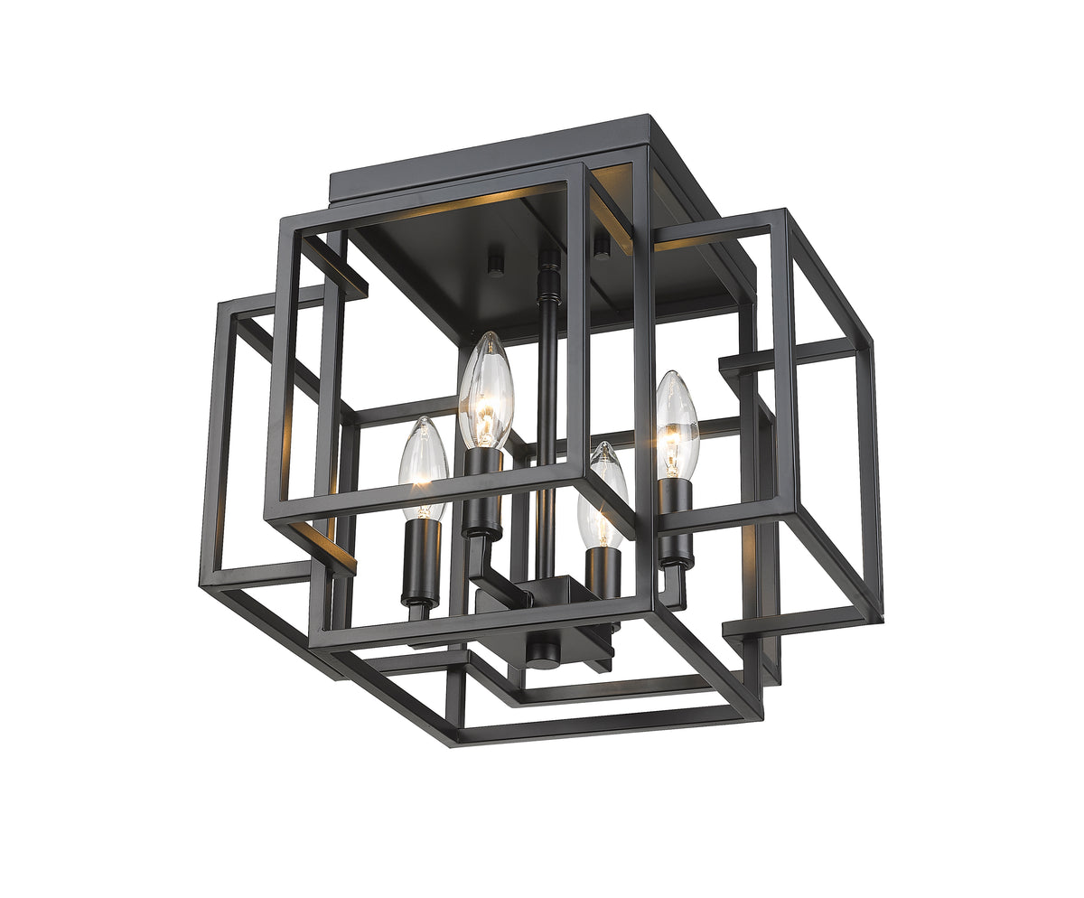 Titania 4 Light Flush Mount
