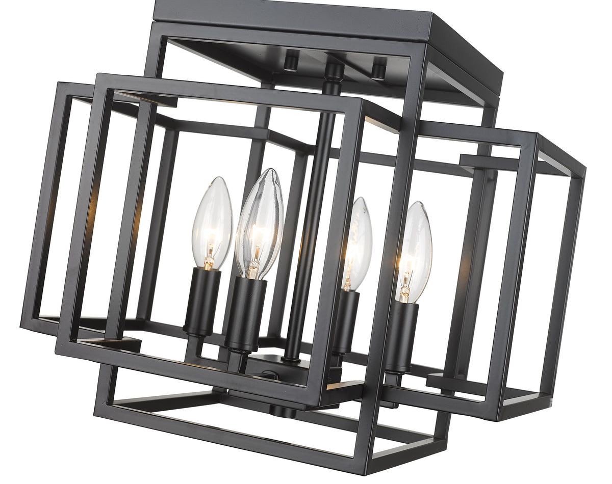 Titania 4 Light Flush Mount