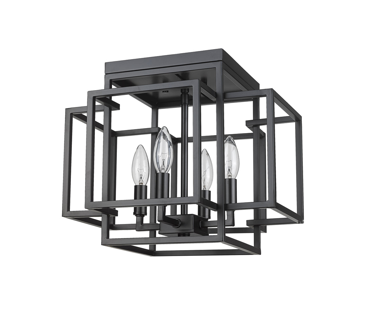 Titania 4 Light Flush Mount