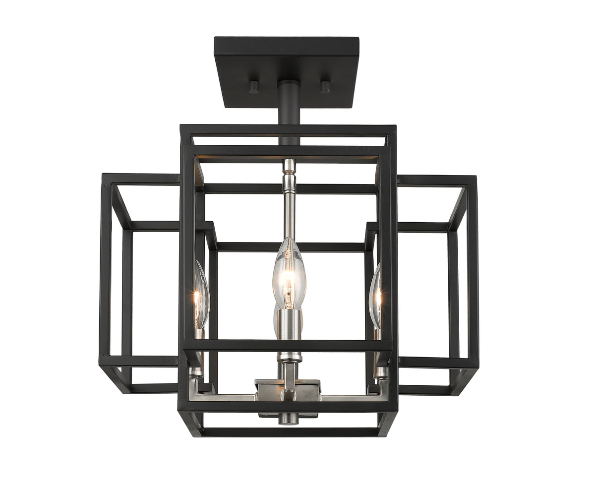 Titania 4 Light Semi Flush Mount