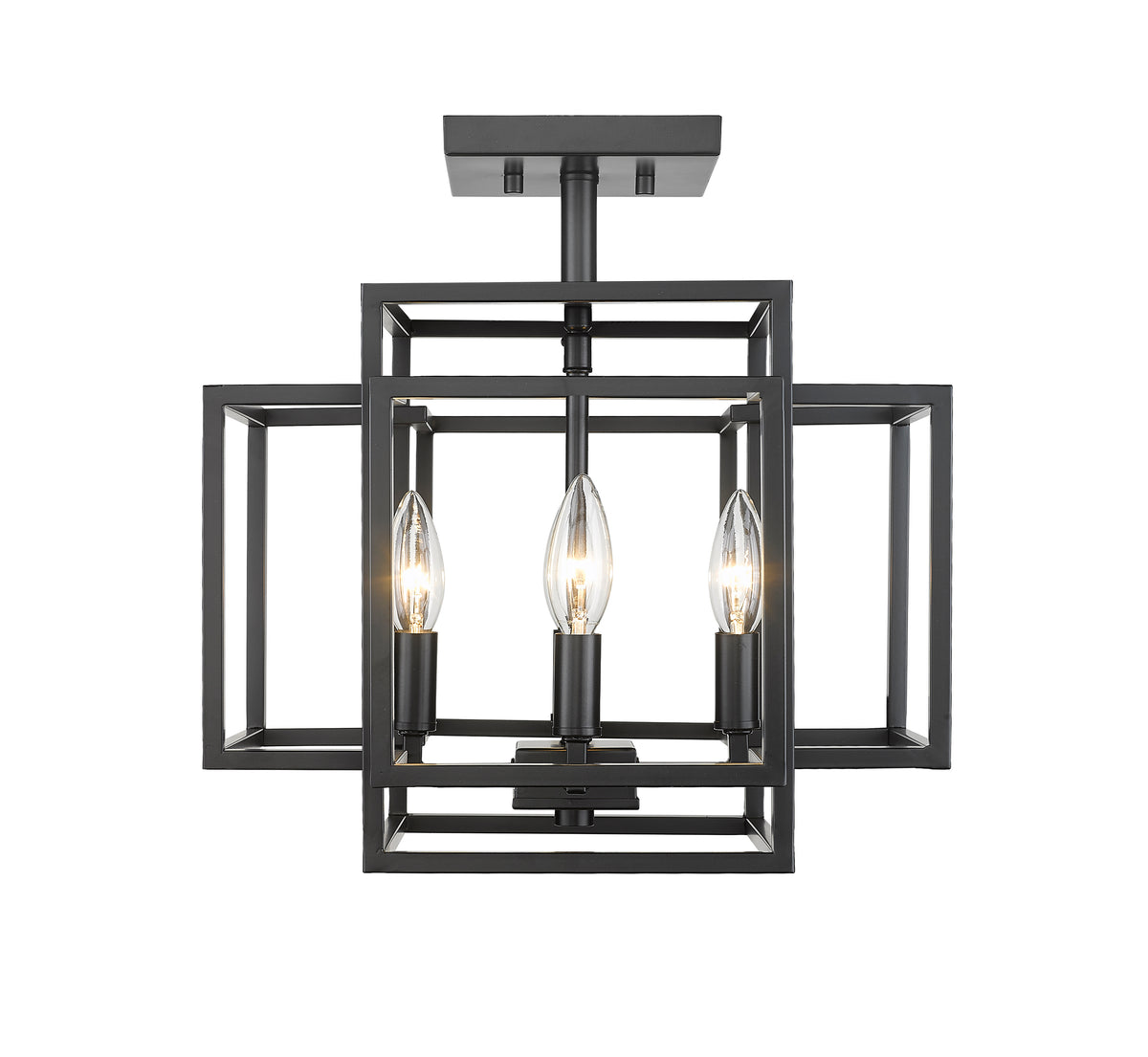 Titania 4 Light Semi Flush Mount