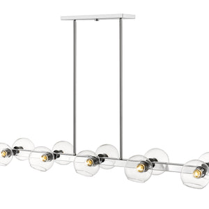 Marquee 10 Light Linear Chandelier