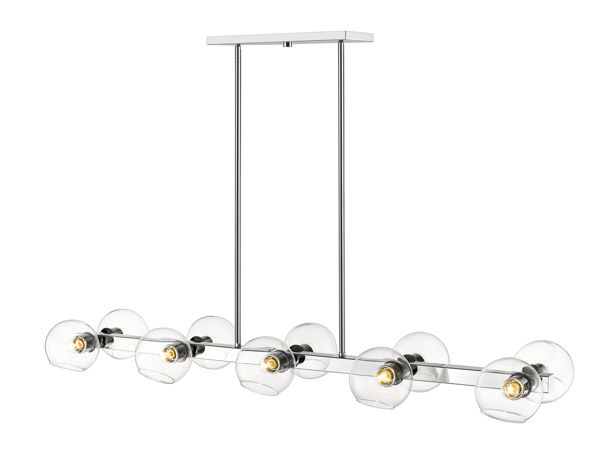Marquee 10 Light Linear Chandelier