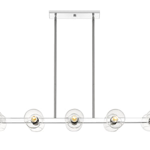 Marquee 10 Light Linear Chandelier