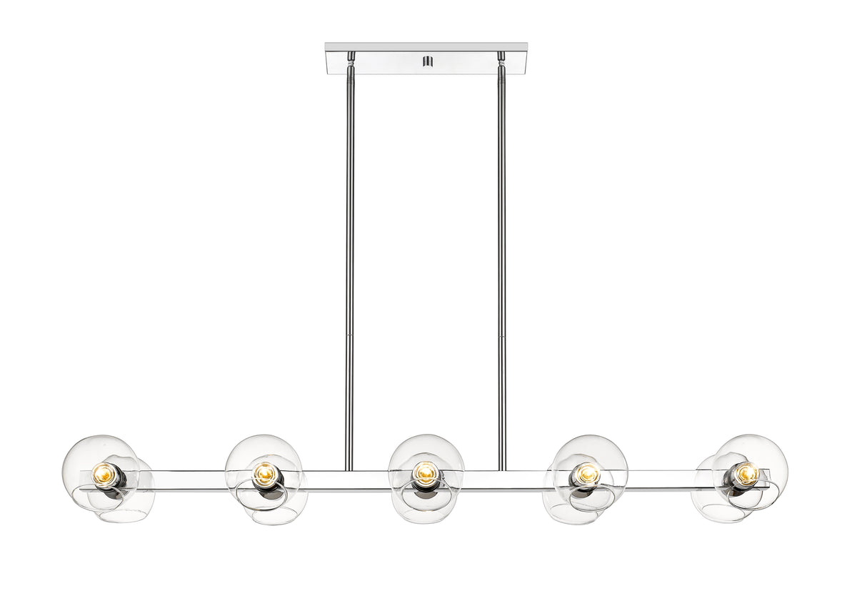 Marquee 10 Light Linear Chandelier
