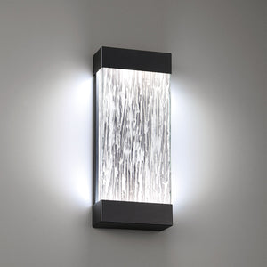Tiffany 17" Integrated LED Outdoor Wall Sconce