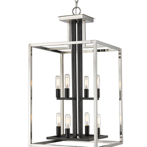 Quadra 8 Light Chandelier