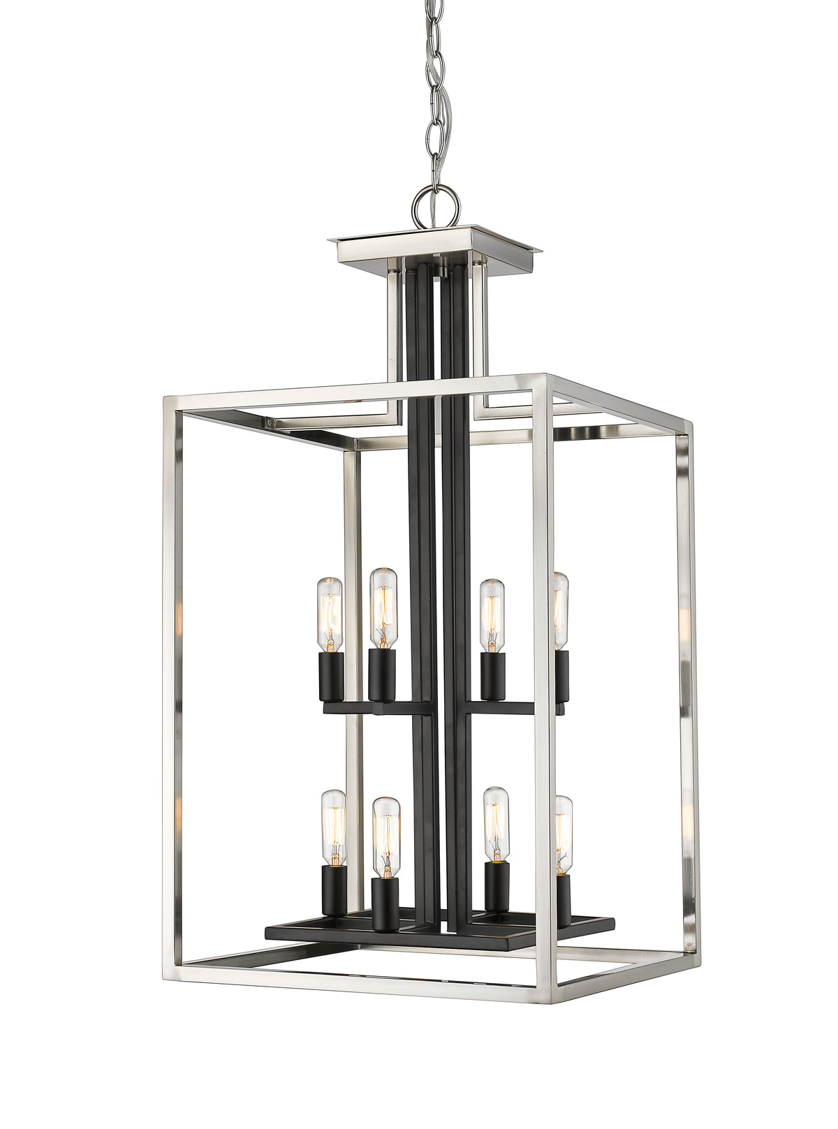 Quadra 8 Light Chandelier