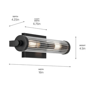 Azores Wall Sconce 2Lt