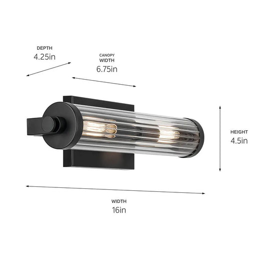 Azores Wall Sconce 2Lt