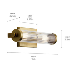 Azores Wall Sconce 2Lt