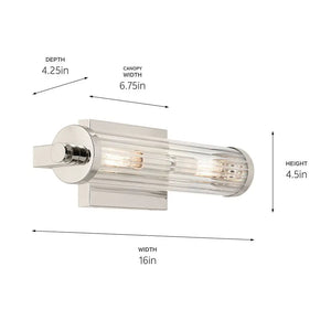 Azores Wall Sconce 2Lt
