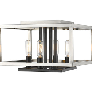 Quadra 4 Light Flush Mount