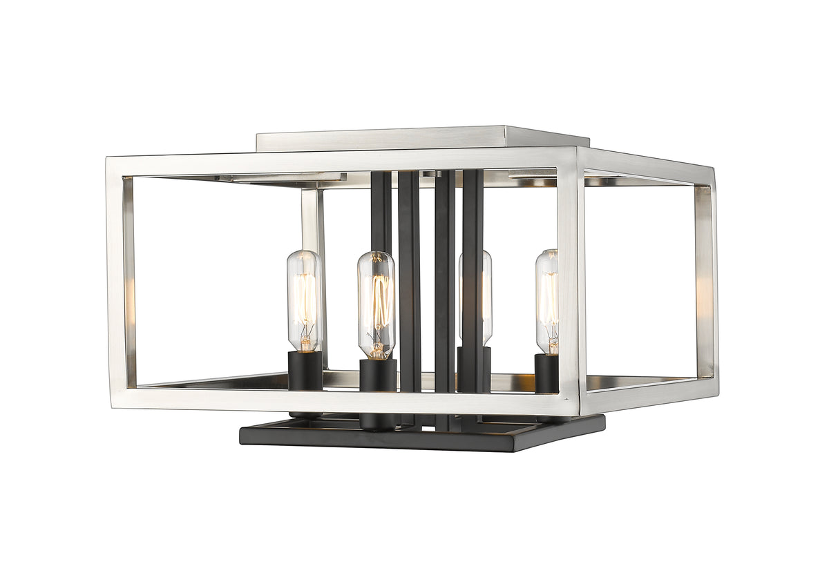 Quadra 4 Light Flush Mount