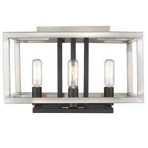Quadra 4 Light Flush Mount