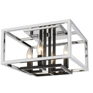 Quadra 4 Light Flush Mount