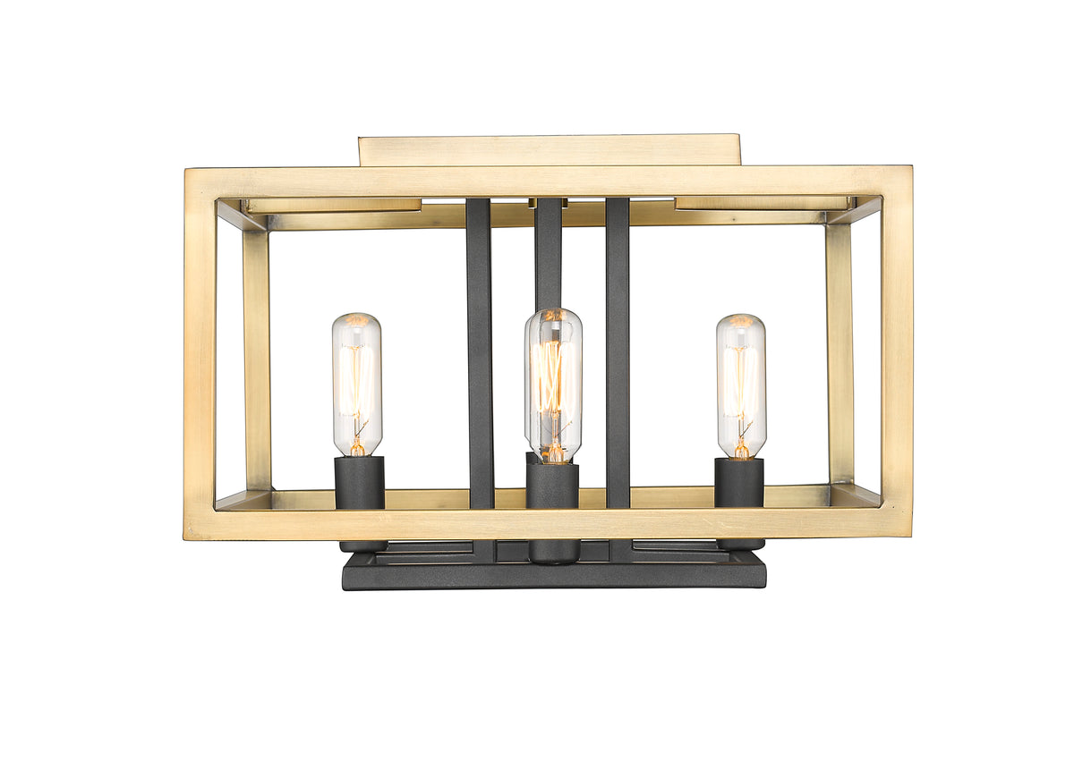 Quadra 4 Light Flush Mount