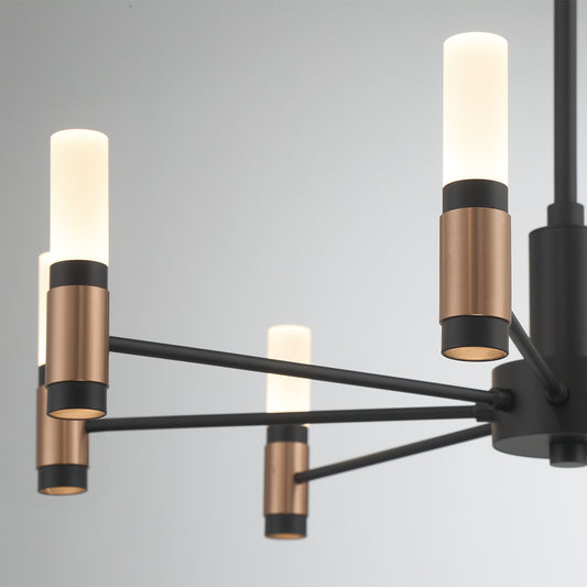 Albany 8-Light 24" Integrated LED Pendant Chandelier