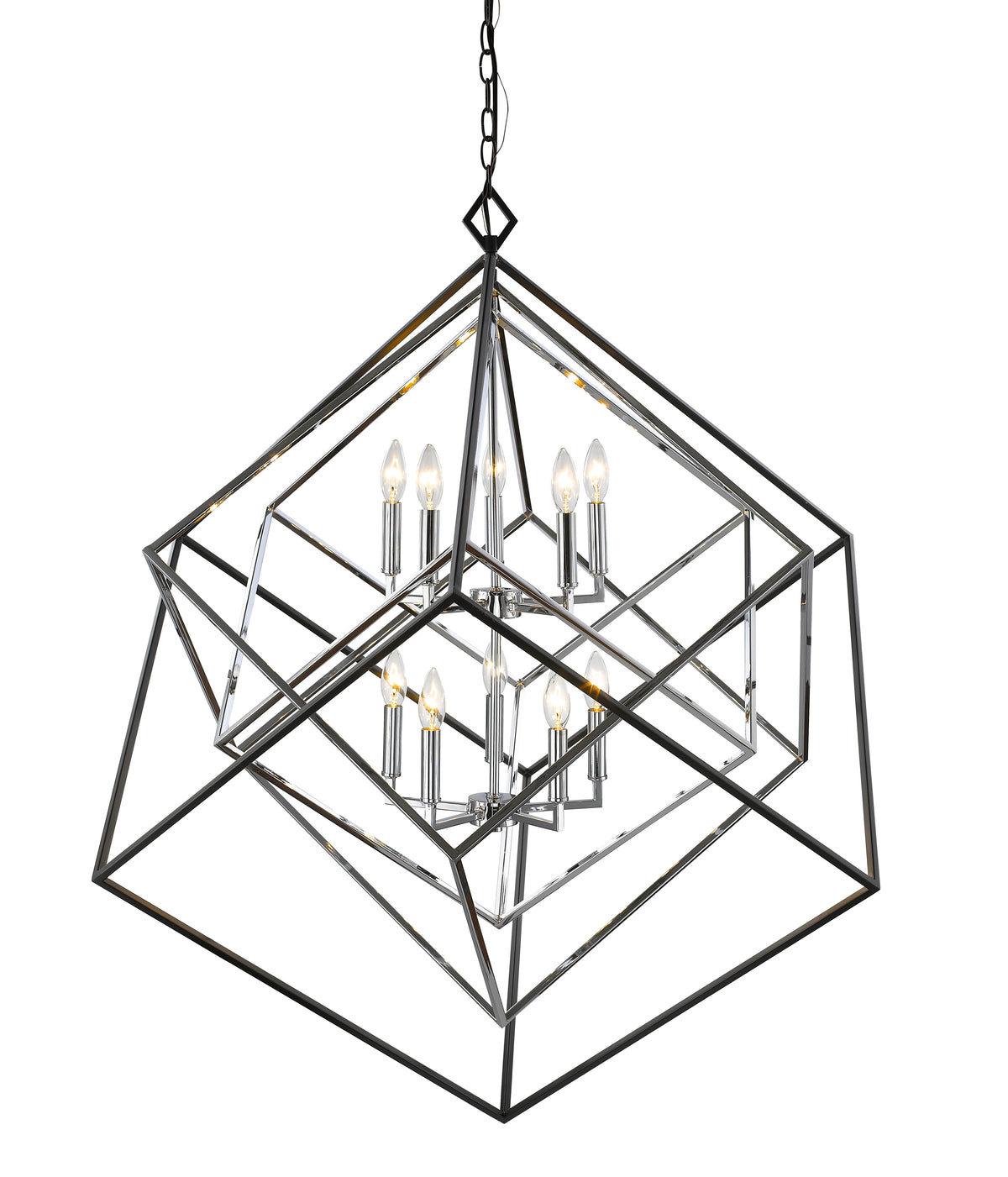 Euclid 10 Light Chandelier
