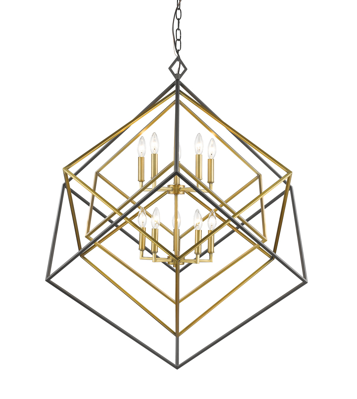 Euclid 10 Light Chandelier