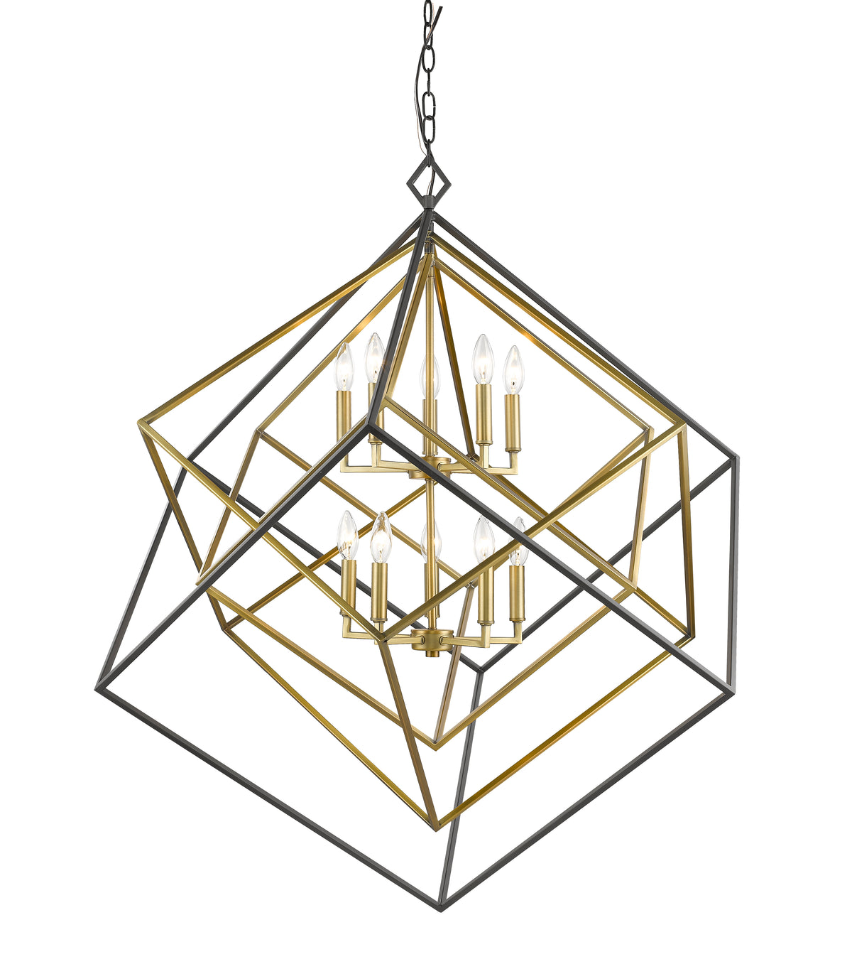 Euclid 10 Light Chandelier
