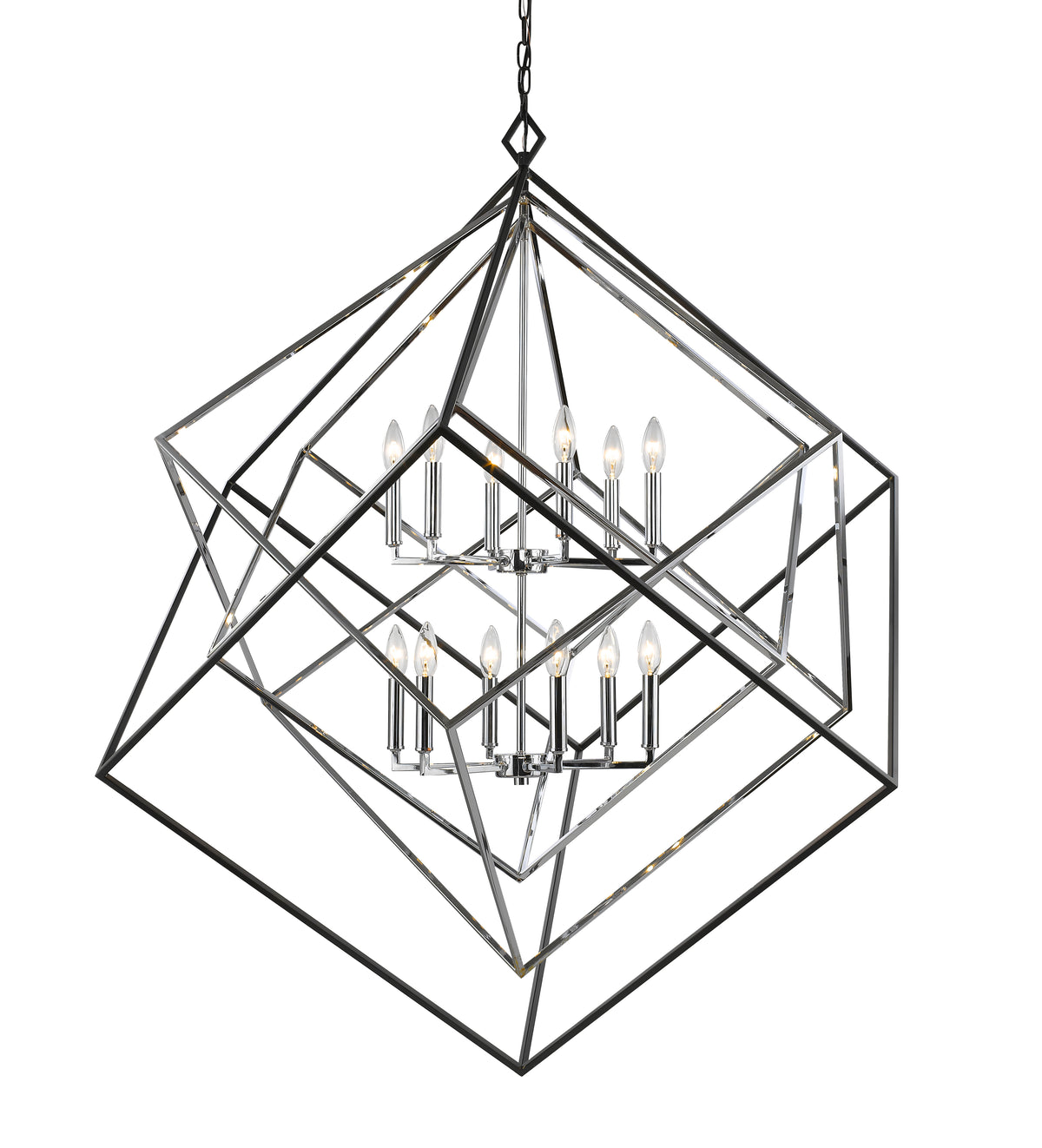 Euclid 12 Light Chandelier