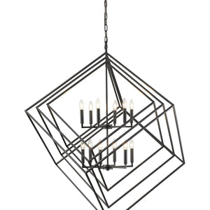 Euclid 12 Light Chandelier