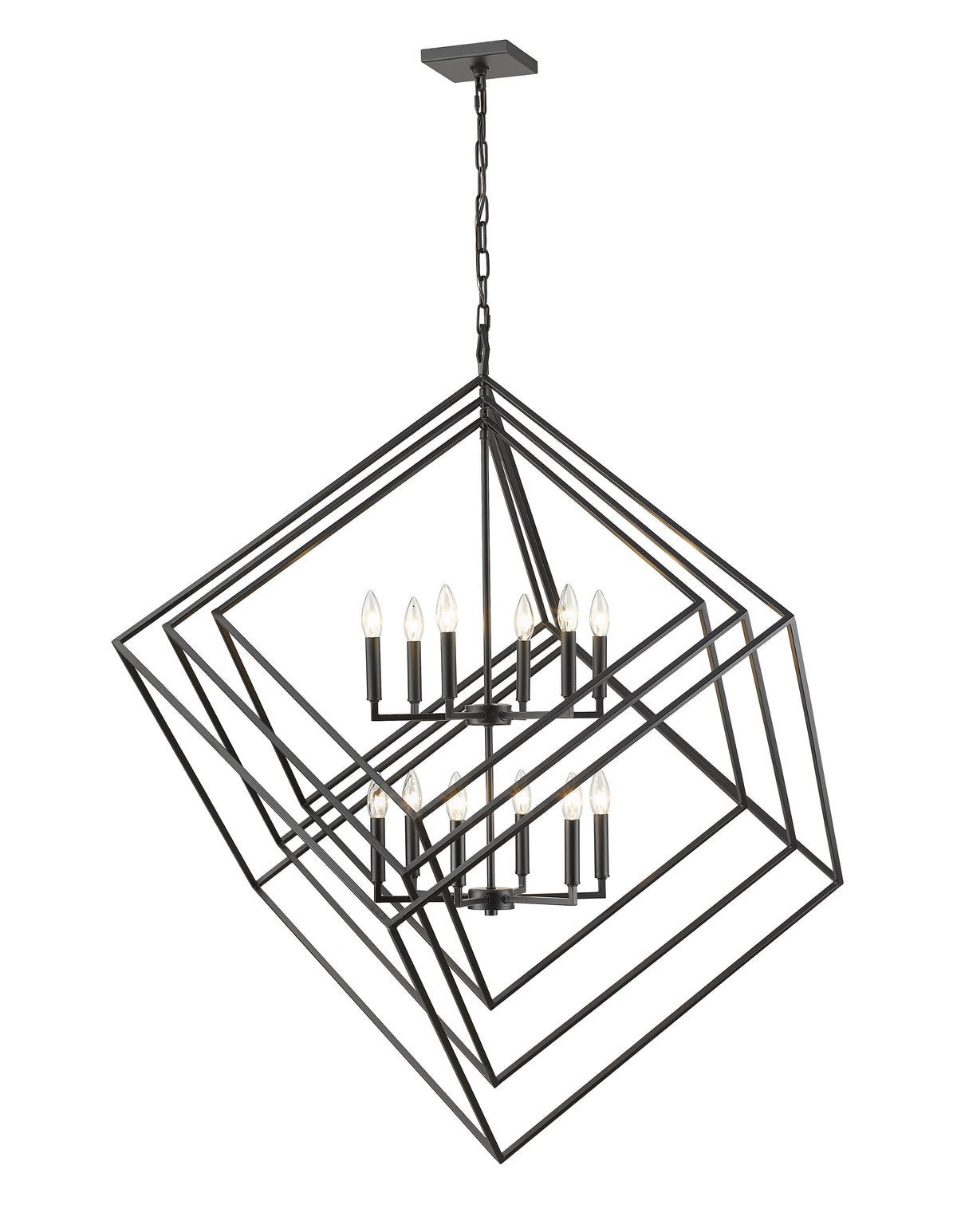 Euclid 12 Light Chandelier