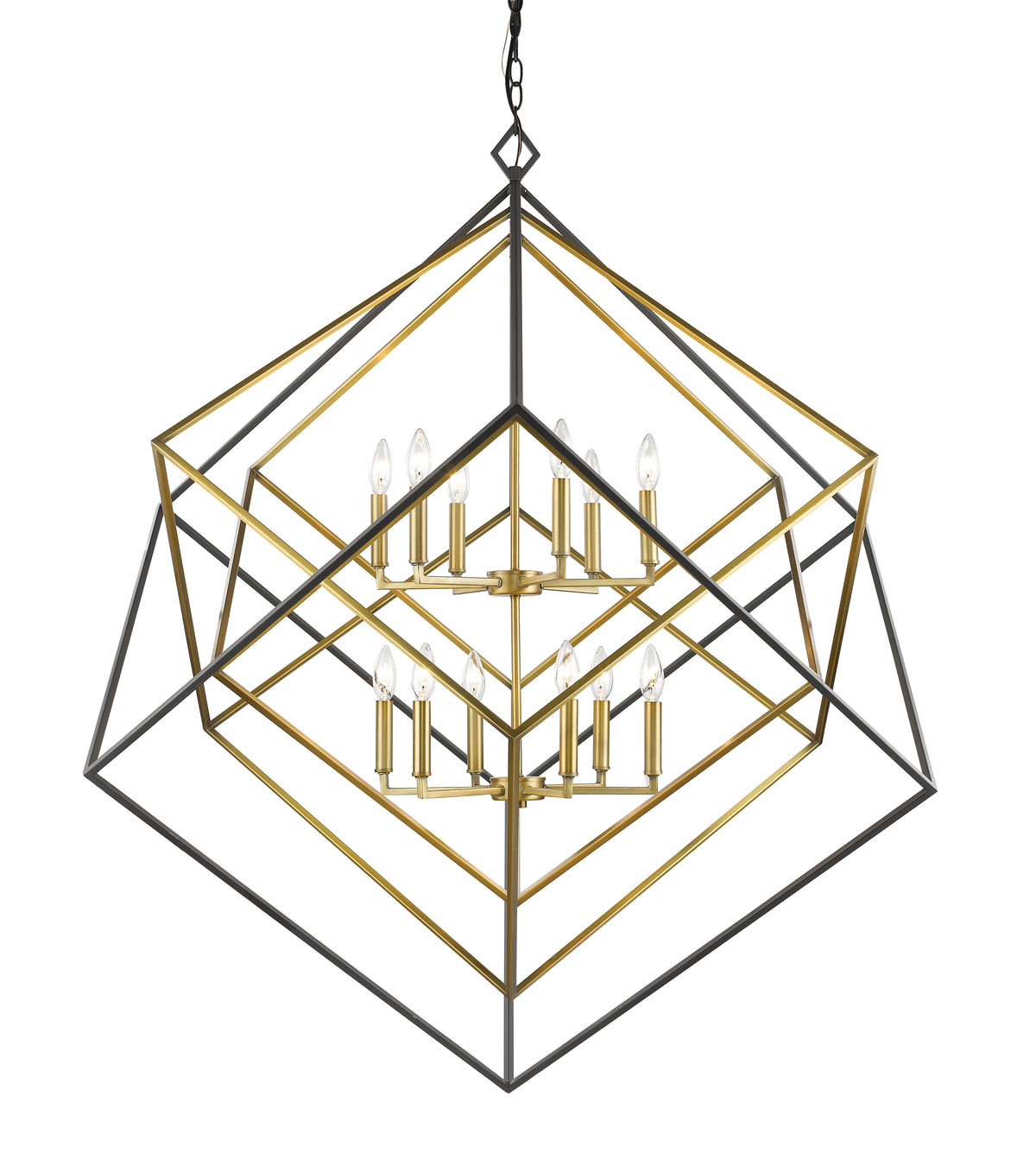 Euclid 12 Light Chandelier