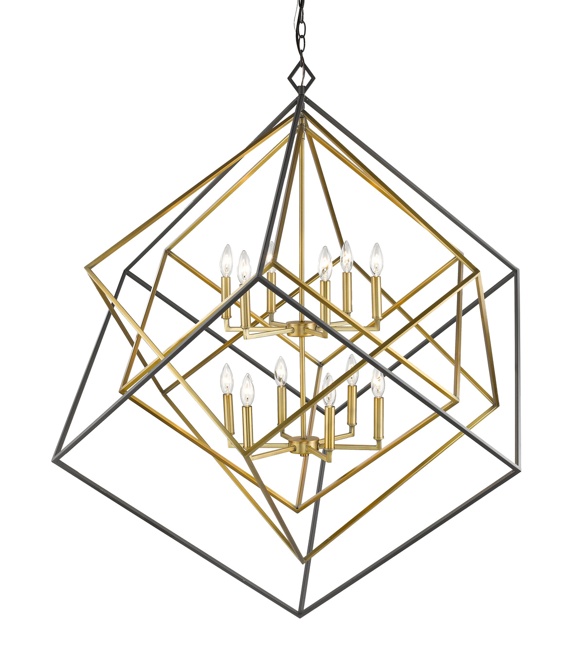 Euclid 12 Light Chandelier