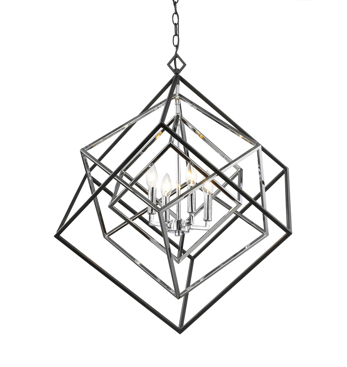 Euclid 4 Light Chandelier