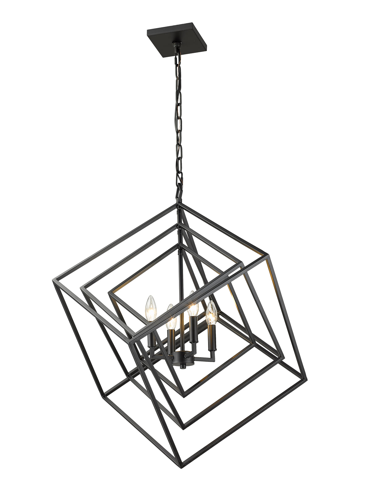 Euclid 4 Light Chandelier