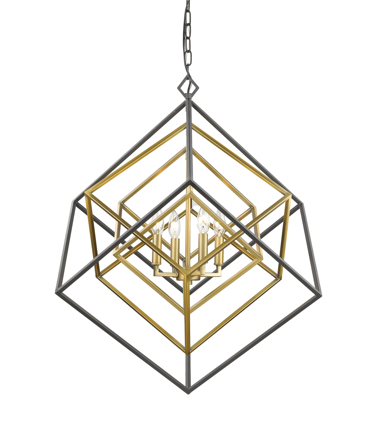 Euclid 4 Light Chandelier