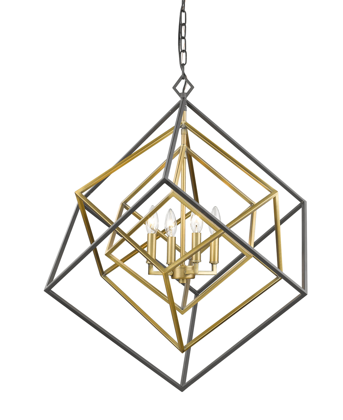 Euclid 4 Light Chandelier