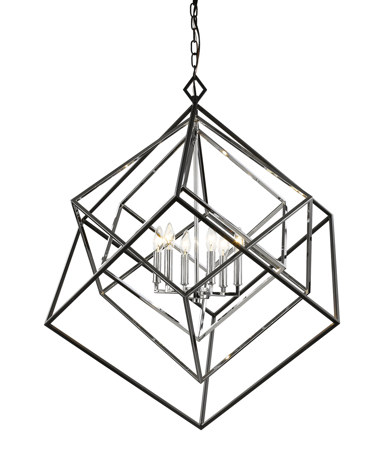 Euclid 6 Light Chandelier