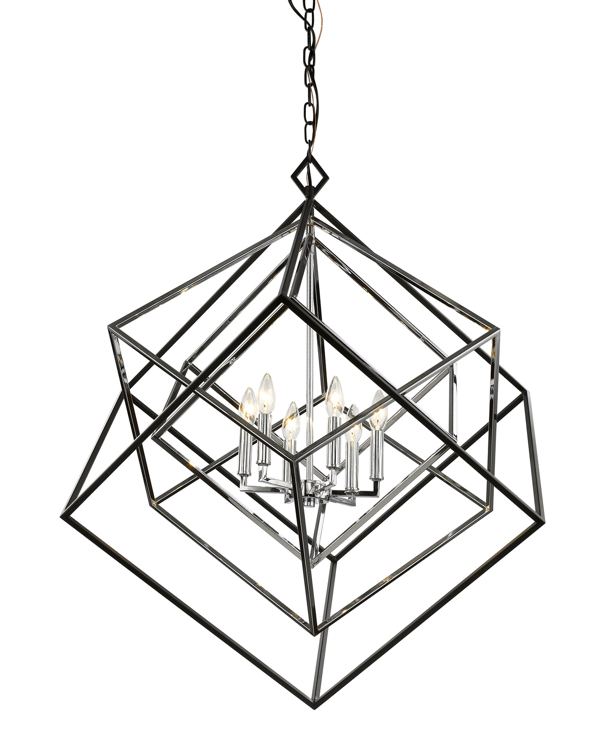 Euclid 6 Light Chandelier