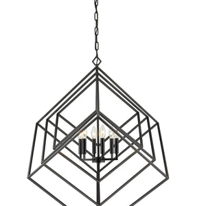 Euclid 6 Light Chandelier