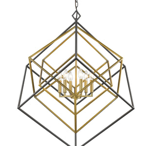 Euclid 6 Light Chandelier