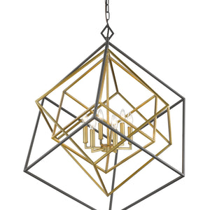 Euclid 6 Light Chandelier
