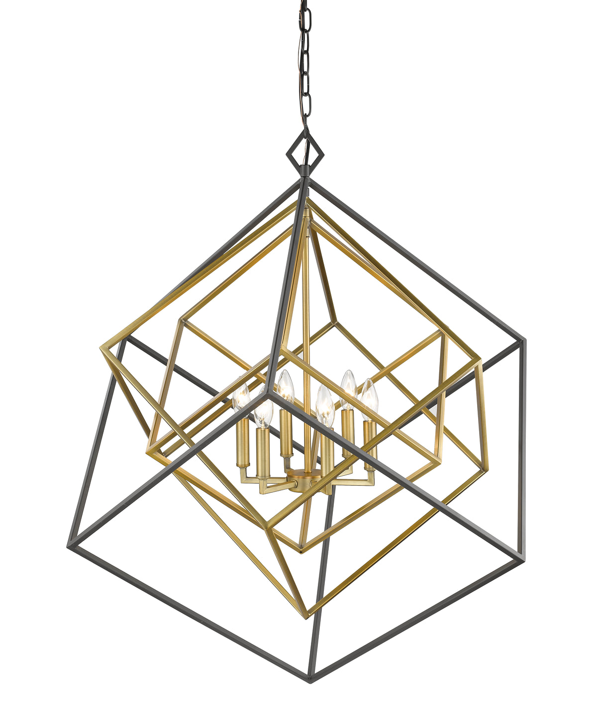 Euclid 6 Light Chandelier