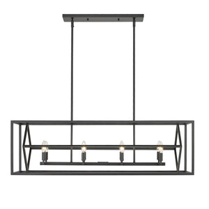 Euclid 8 Light Linear Chandelier